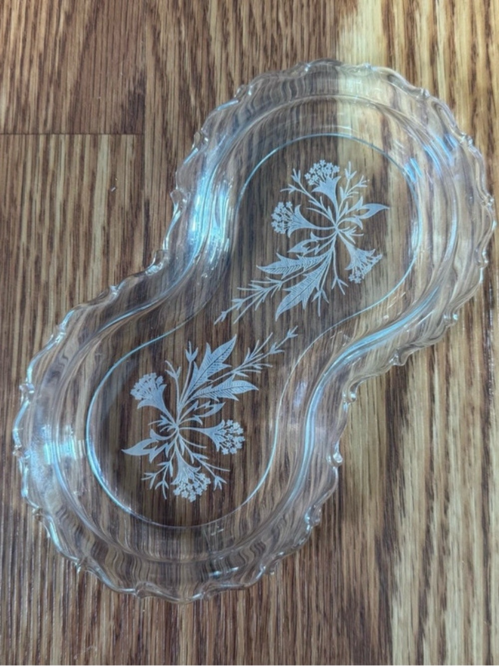 Vintage Fostoria Glass Company Tray